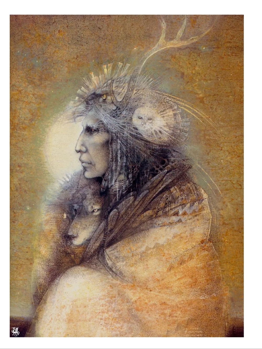 Susan Seddon Boulet – "Grandfather" (1990 Vintage Print)